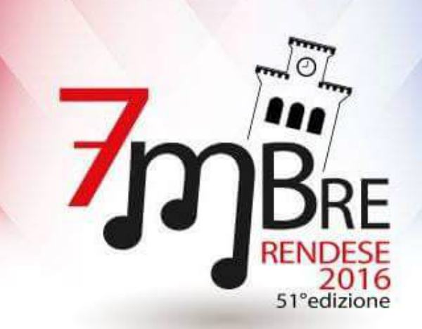 Settembre Rendese 2016, domani la presentazione ufficiale di tutti gli eventi della 51^ edizione 62 logo settembre rendese