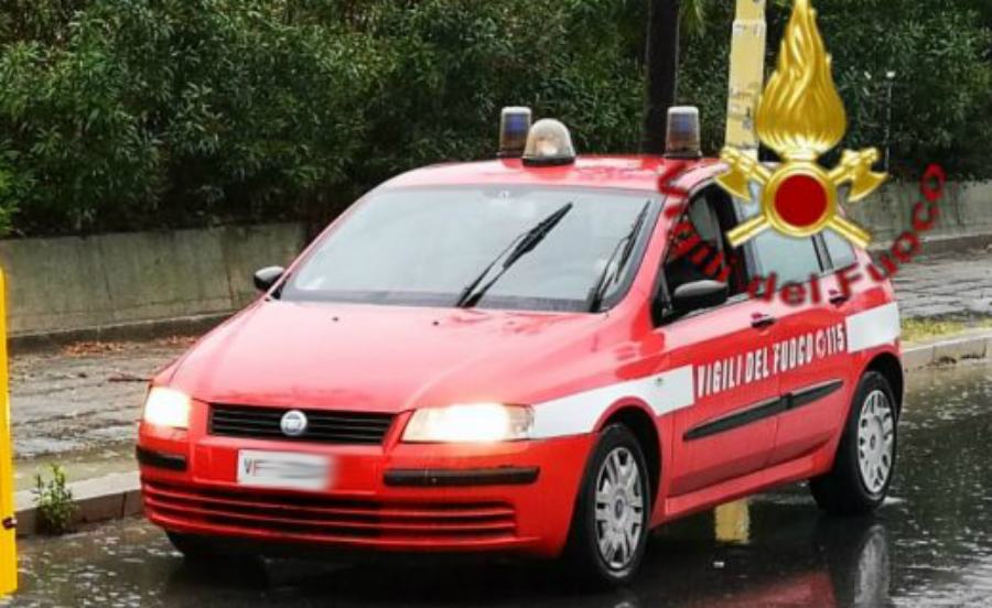 maltempo vigili del fuoco