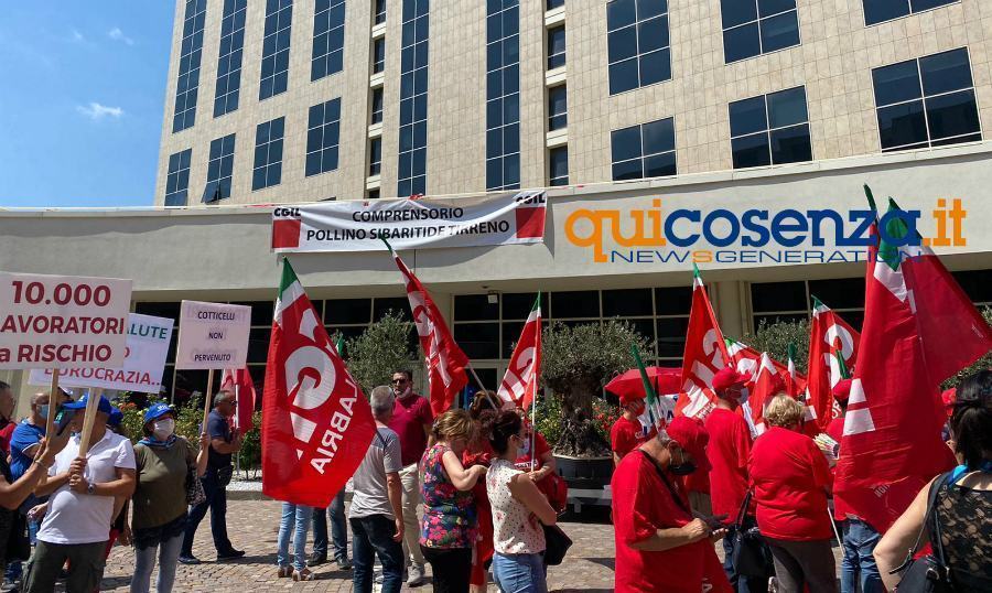 manifestazione sindacati catanzaro sanita 03