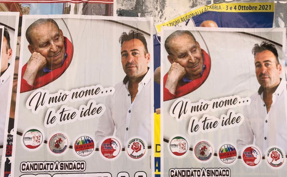 Civitelli a Mancini jr: "non è stato in grado di portare il nome del nonno" 51 manifesto civitelli mancini