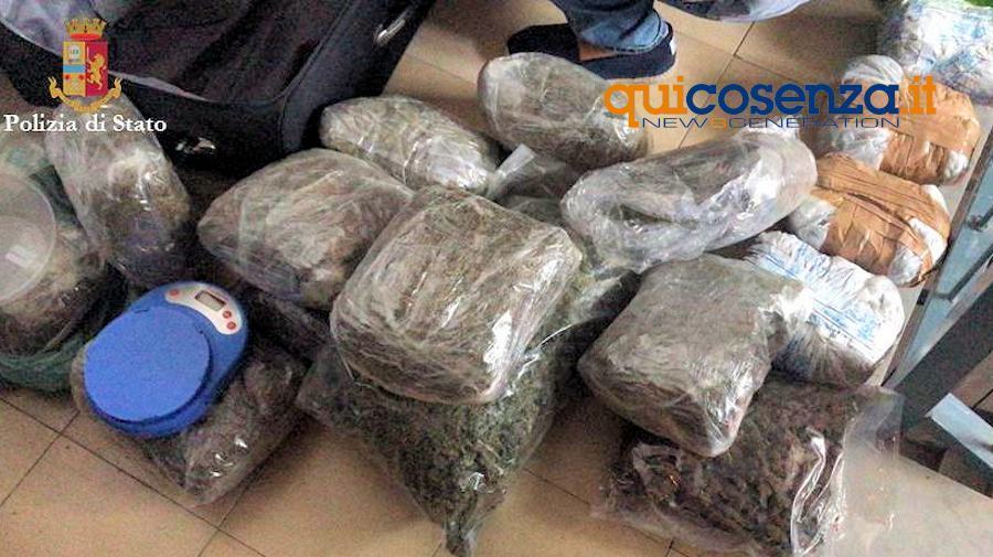 marijuana sequestro polizia