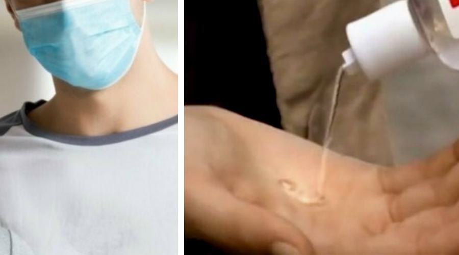 mascherine e igienizzante 1