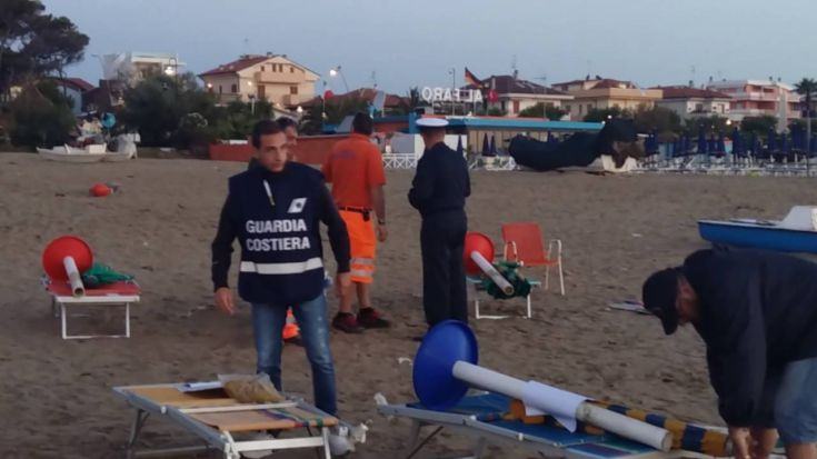 sequestro ombrelloni