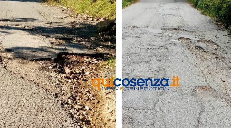 Mendicino, strade dissestate in contrada Rizzuto. La denuncia dei residenti 53 mendicino strada rizzuto