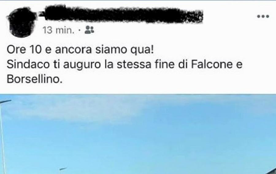 "Augura" su Facebook la sua morte. Sindaco di Crotone presenta denuncia-querela 53 minacce morte pugliese