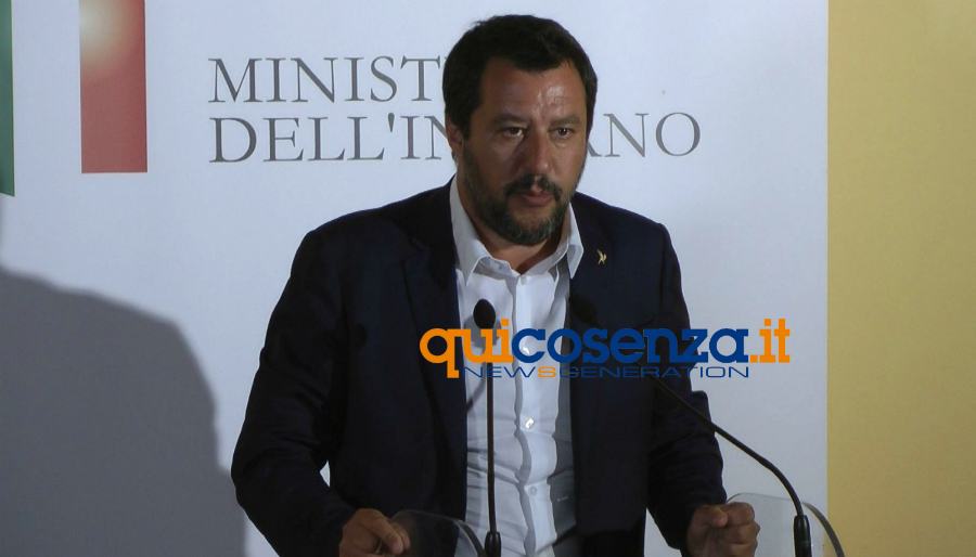 ministro interno matteo salvini lega