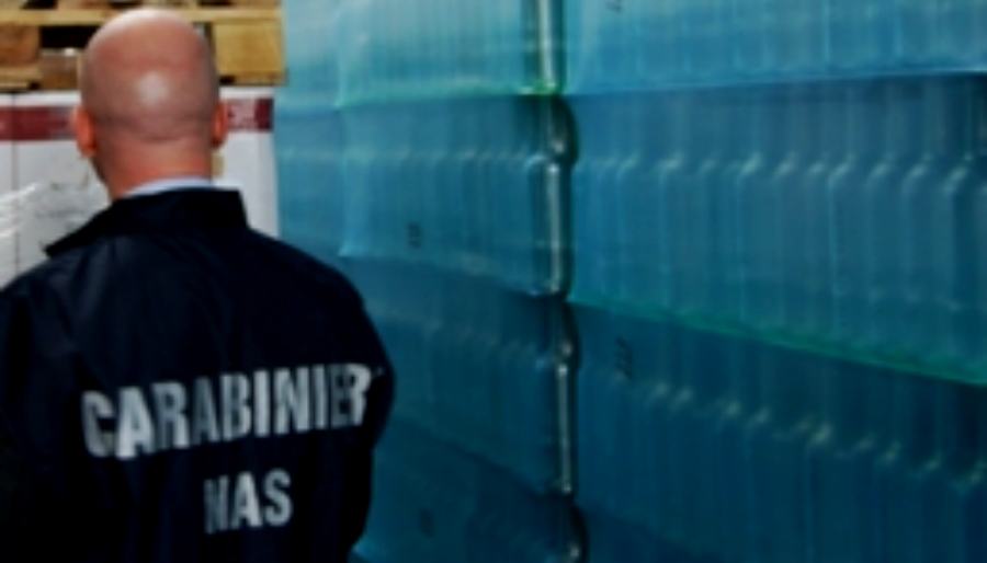 nas carabinieri acqua