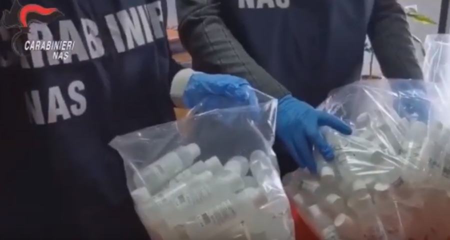 nas gel igienizzante sequestro