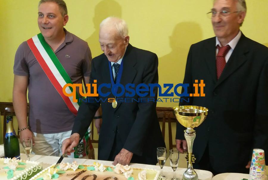 nonno biagio de luca 100 anni morano