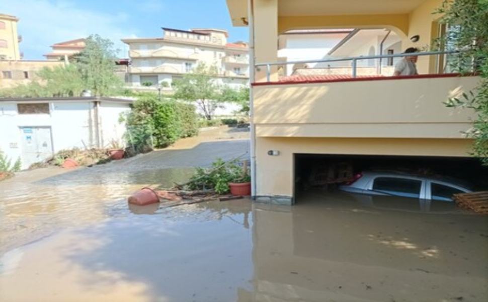 nubifragio tirrenico