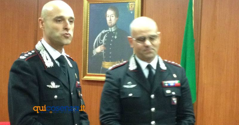 nuovo comandante carabinieri cosenza 01