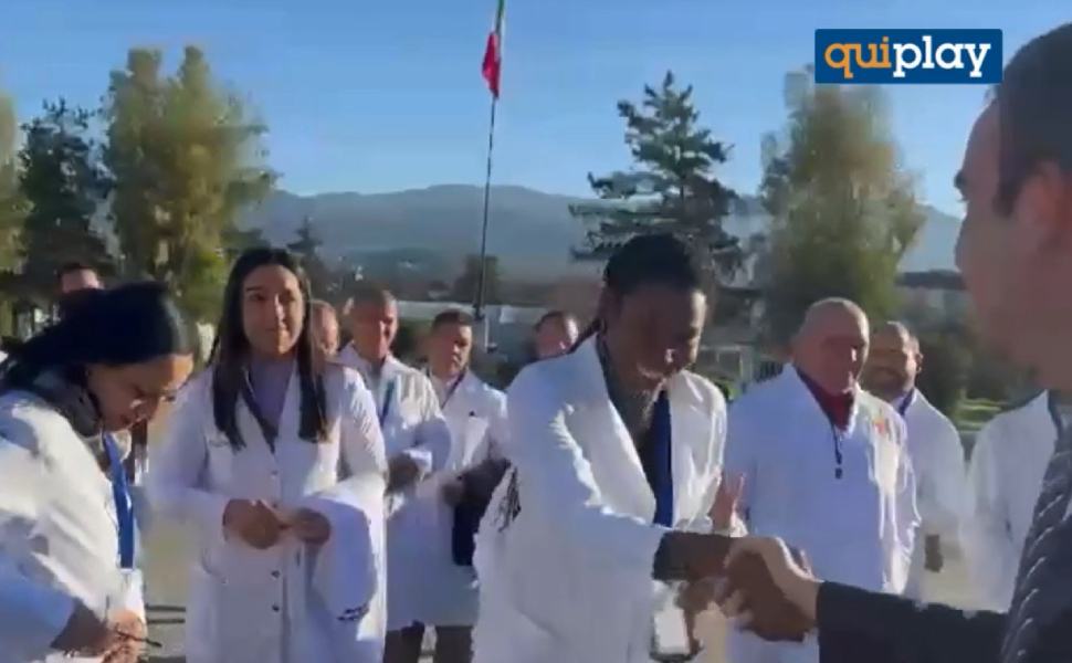 occhiuto incontra medici cubani