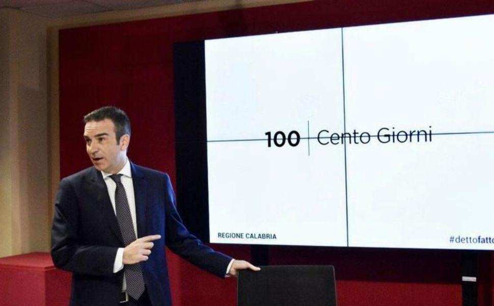 I primi 100 giorni di Occhiuto: sanità, infrastrutture ma anche rifiuti e mare 51 occhiuto primi 100 giorni regione presidente