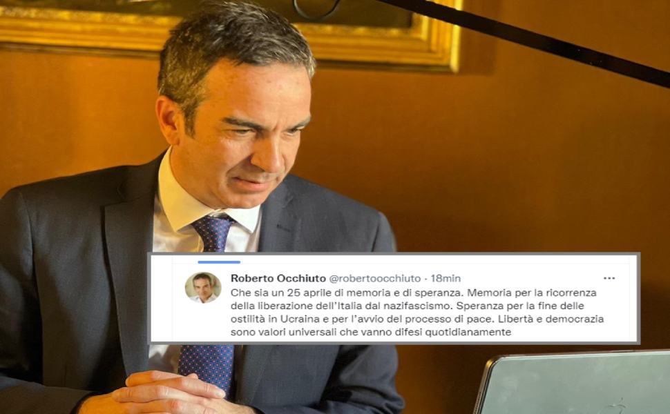 occhiuto roberto twitter 25 aprile