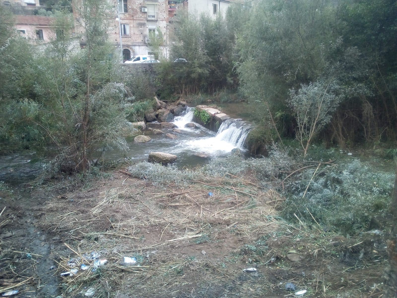 Dissesto idrogeologico a Cosenza, lavori di bonifica in corso 53 operazioni bonifica fiume Busento