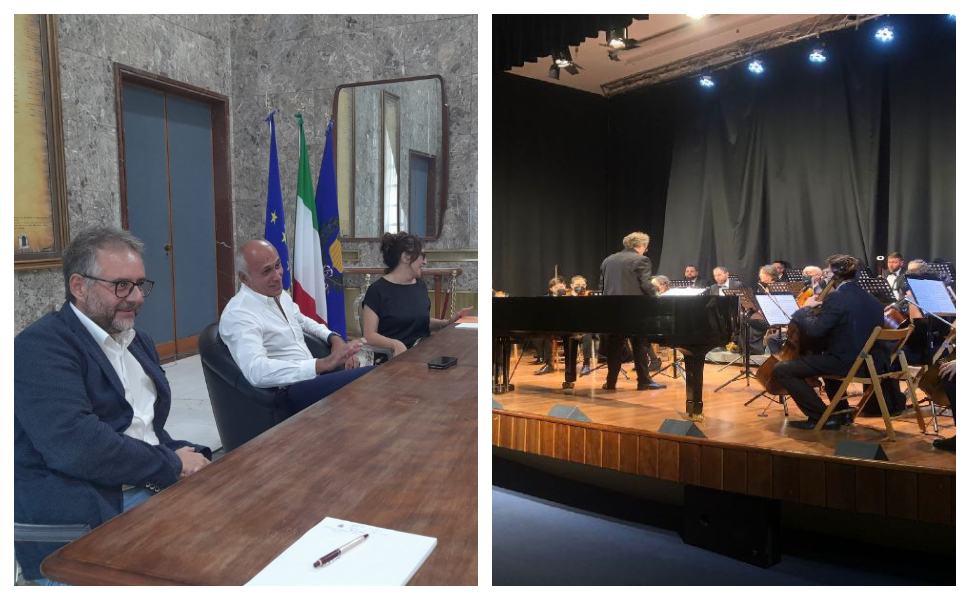 Cosenza, l'idea di sviluppo "dai licei al Conservatorio fino all'Orchestra Sinfonica Brutia" 51 orchestra sinfonica cosenza riunione palazzo dei bruzi