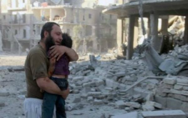 Bimbi siriani sotto le macerie, fiaccolata per la pace a Cosenza 74 ospedaleAleppo