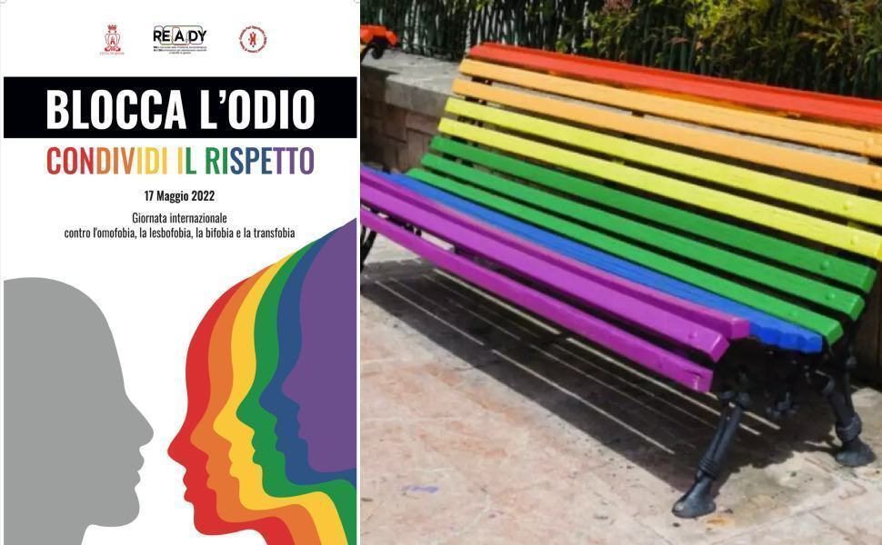 Diritti LGBTQ+, a Rende tre panchine contro l’omofotransbifobia 51 panchine rende omotransbifobia