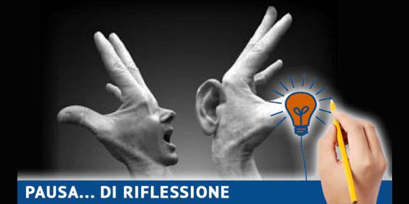 pausa riflessione ascoltare