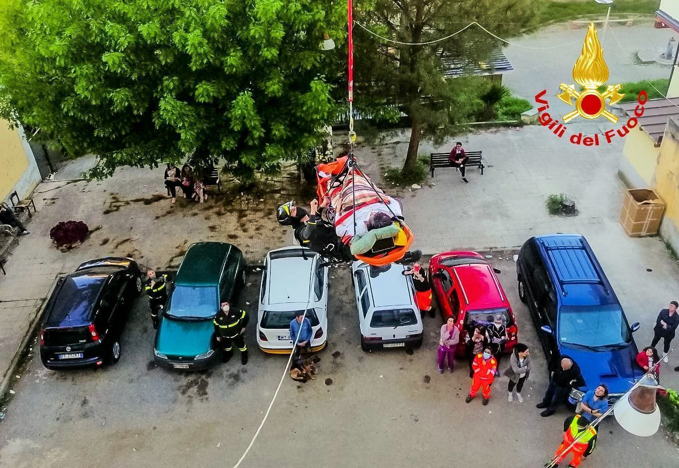 paziente vigili del fuoco
