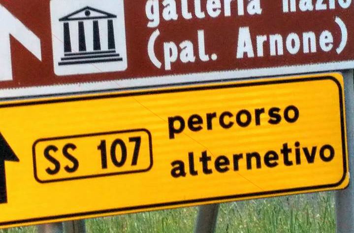 percorso alternativo
