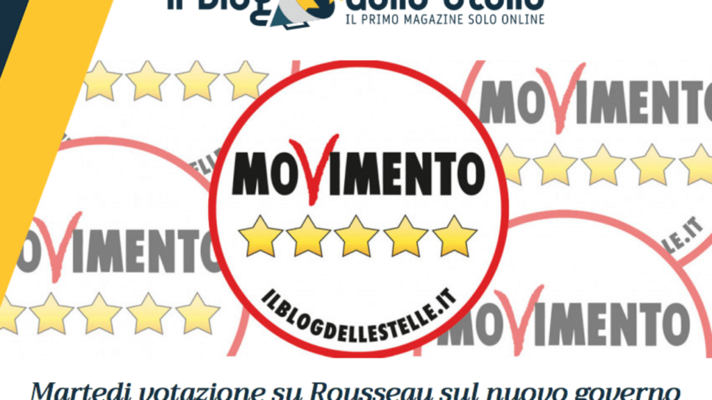 Gli iscritti su Rousseau hanno deciso che in Calabria il M5s parteciperà alle elezioni 1 piattaforma rousseau voto 1280x720 1