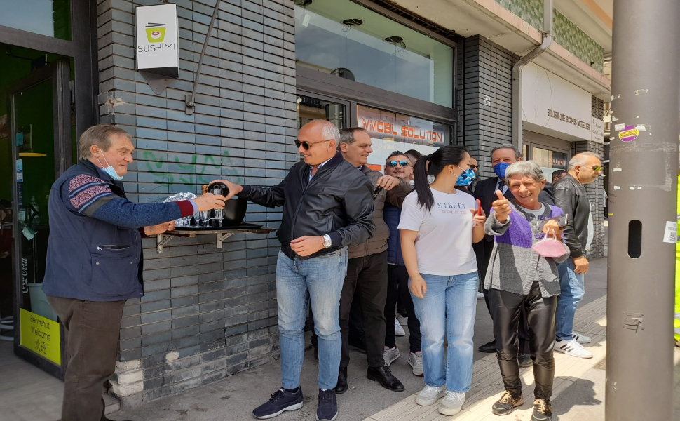 Cosenza, da oggi ripristinato il senso unico a piazza Bilotti 51 piazza bilotti 5 3