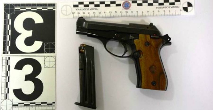 pistola arresto vibo