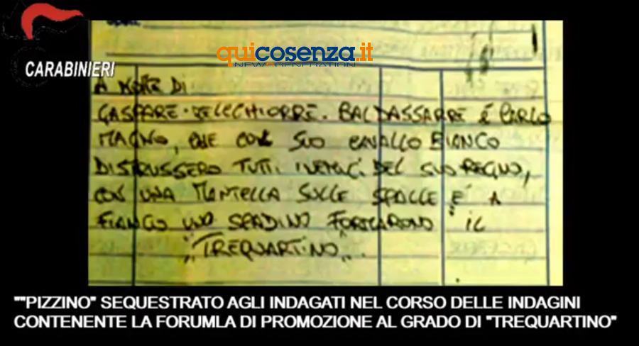 pizzino affiliazione