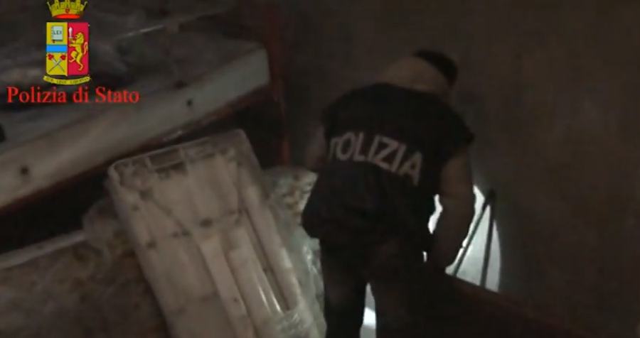 polizia bunker rosarno