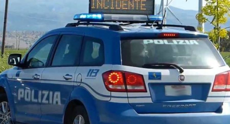 polizia stradale incidente 1