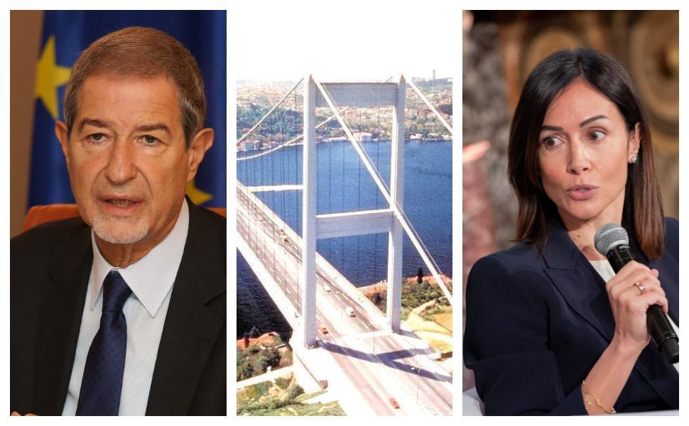 ponte stretto musumeci carfagna