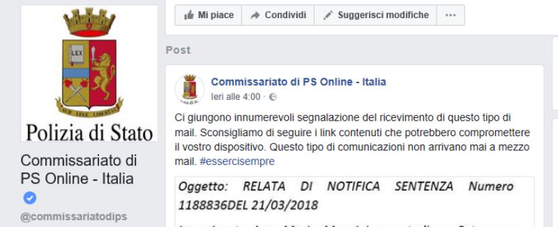 post polizia
