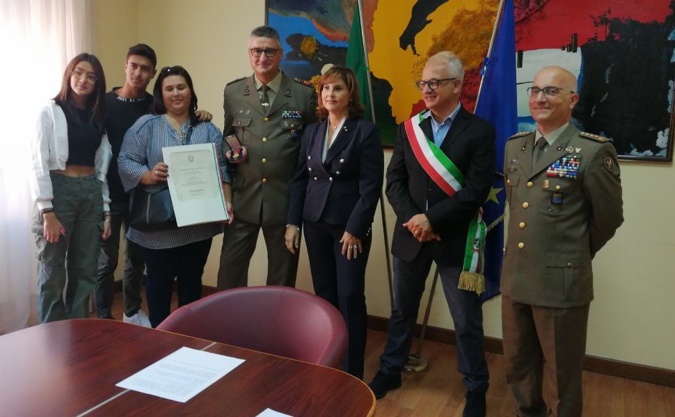 prefetto medaglia oro guarna