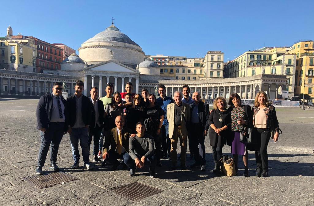 Premiato a Napoli l’ITI Monaco per 'Adotta un monumento della nostra Italia' 56 premiazione napoli2018