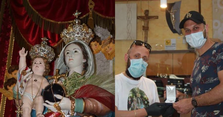 Vince premio "La Calabria nel cuore", lo dona alla Madonna per proteggere chi guida sulla 106 55 premio donato madonna