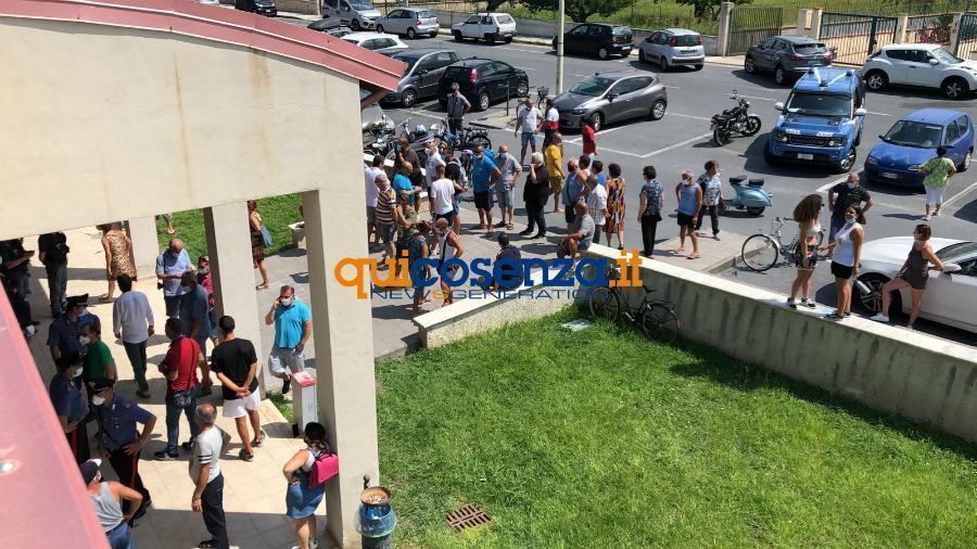 protesta comune amantea