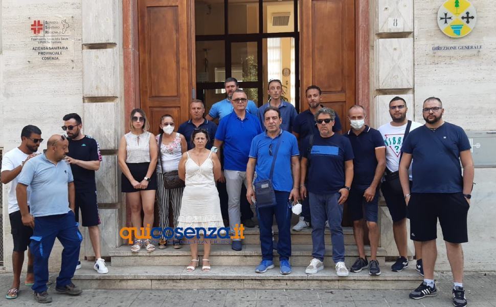 protesta servizi ospedalieri asp cosenza