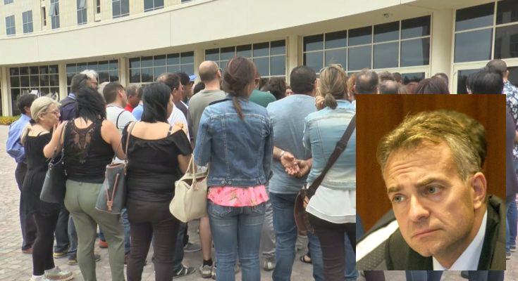 Tirocinanti Mibact, Gallo: "tre mesi di lavoro e neanche un centesimo" 51 protesta tirocinanti gianluca gallo