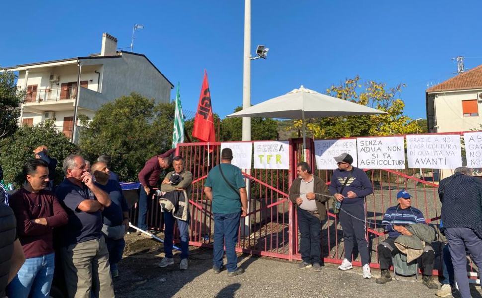 protesta trebisacce consorzio incatenati azienda 02 1