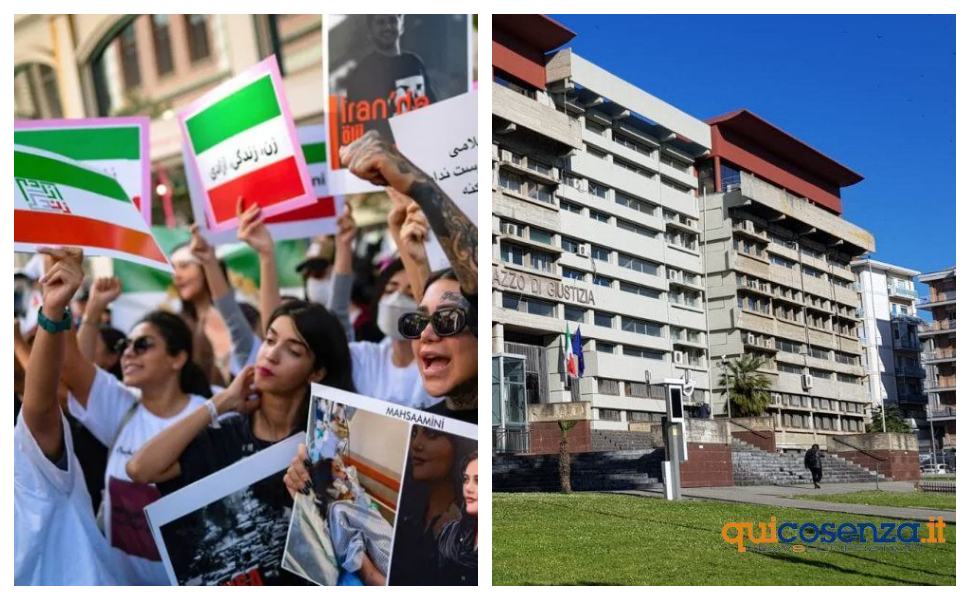 proteste Iran Cosenza