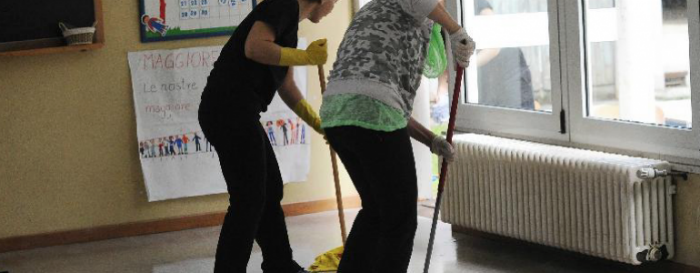 pulizie scuola