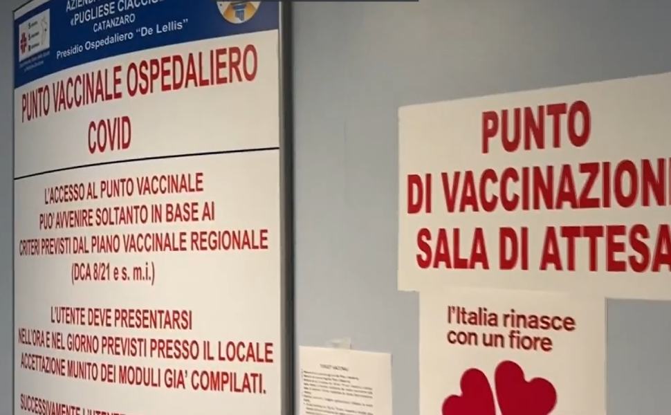 punto vaccinale de lellis catanzaro