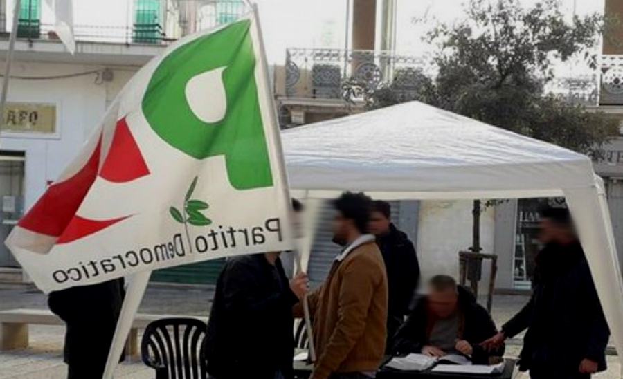 raccolta firme partito democratico