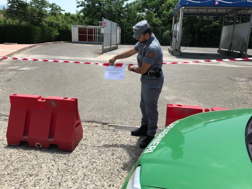 Scaricavano i reflui industriali nel Crati, denunciati nove imprenditori 80 refluo nero1 2