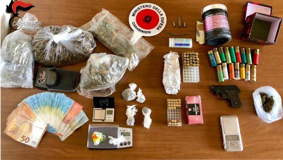 reggio cal tre arresti