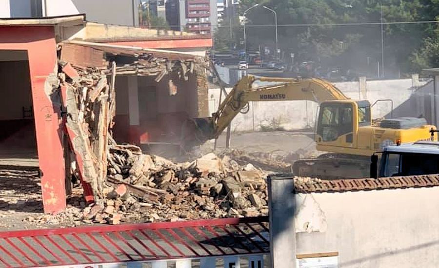 rende demolizione caseram vvf1