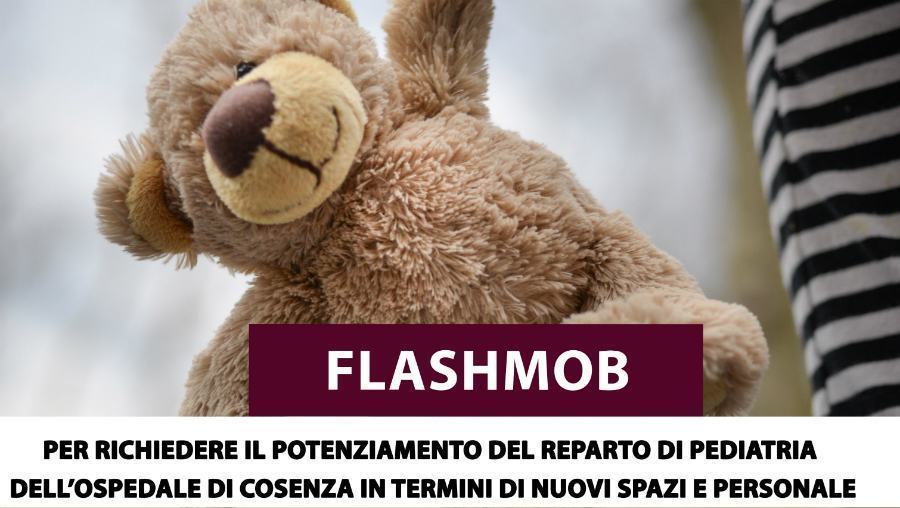 Domani flash mob in piazza dei Bruzi a sostegno del reparto di pediatria 51 rende in azione flash mob