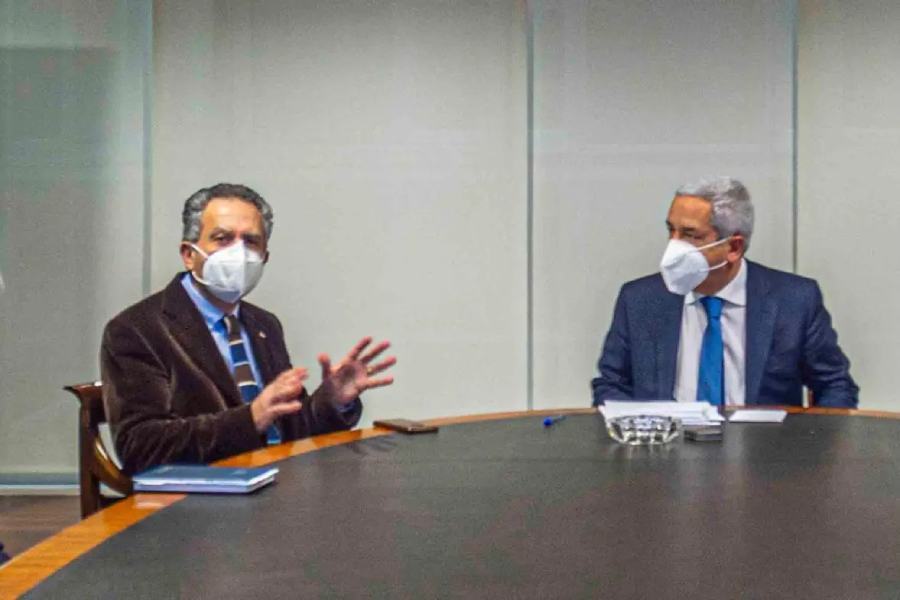 rettore Unical Leone e sindaco Marcello Manna