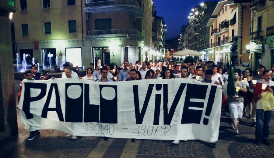 Domani a Cosenza manifestazione in ricordo di Paolo Borsellino 51 rievoluzione calabria paolo borsellino cosenza